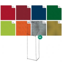Rotolo carta regalo Ecocolor - 3 x 1 m - colori assortiti - Sadoch