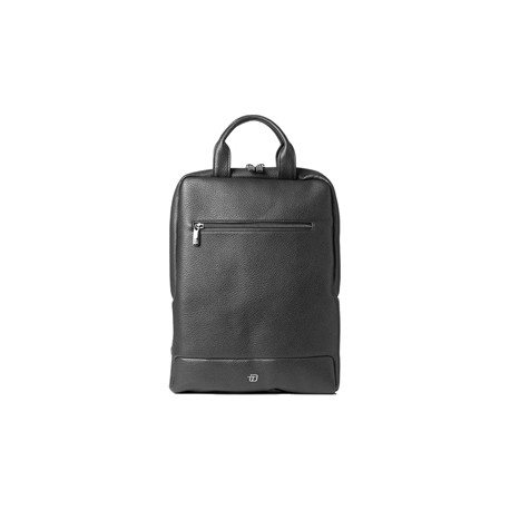 Zaino slim Gate Trended - 28 x 38 x 10 cm - ecopelle - nero - In Tempo