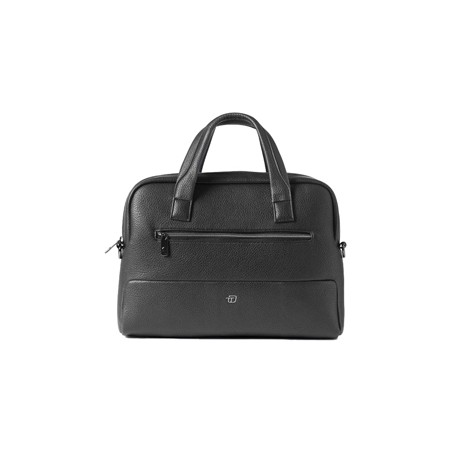 Borsa slim Gate Trended - con manici - 41 x 30 x 7 cm - ecopelle - nero - InTempo