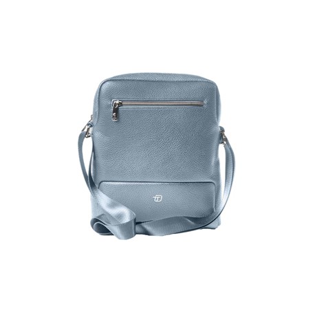 City bag medium Gate Trended - 25 x 30 x 6 cm - ecopelle - azzurro - InTempo