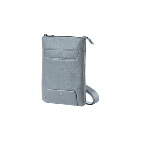City bag piccola Gate Trended - 20 x 26 x 2 cm - ecopelle - azzurro - In Tempo