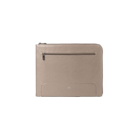 Office bag Gate Trended - 20 x 26 x 2 cm - ecopelle - ghiaccio - In Tempo