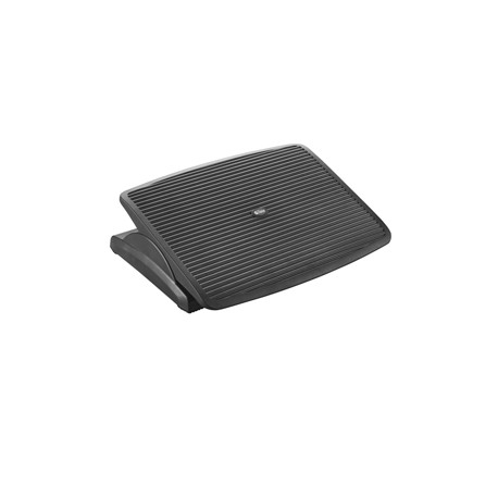 Poggiapiedi ergonimico Bold - inclinazione regolabile - 47 x 35,5 x 9,5 cm - nero - Titanium