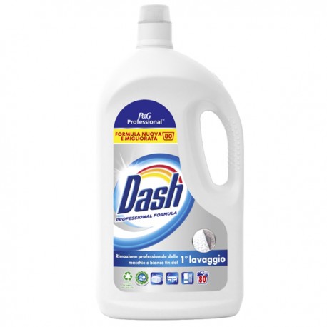 Dash liquido Professional - gradevolmente profumato - 80 misurini - 4 L - Dash
