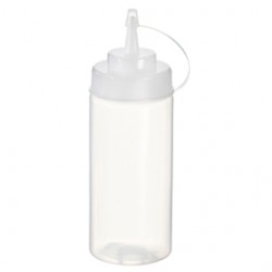 Squeeze bottle - per salse - 500 ml - trasparente - Leone
