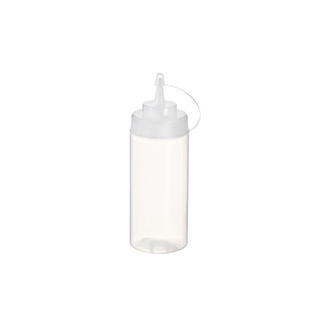 Squeeze bottle - per salse - 500 ml - trasparente - Leone