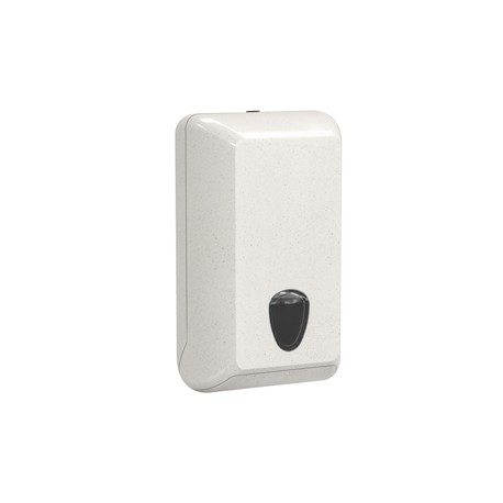 Dispenser per carta igienica interfogliata Woodplastic - piegati a V e Z - 300 x 132 x 170 mm - 550/450 fogli - bianco -