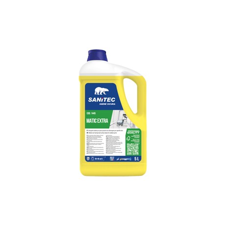 Detergente alcalino Matic Extra - per sporco pesante - 5 L - Sanitec