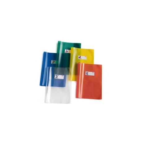 Coprimaxi Glass goffrato - con alette - A4 - PP - trasparente - Colorosa