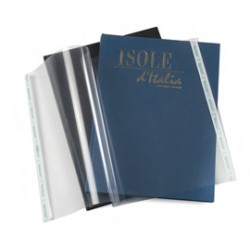 Coprilibro Cristallo 14 - 50 x 31 cm - liscio - PP - neutro - Colorosa