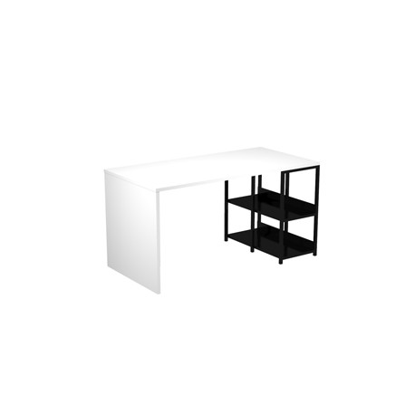 Scrivania home/office Smarty - 140 x 69 x 72,4 cm - bianco - Artexport
