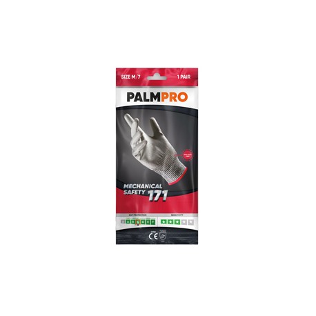 Guanti mechanical Safety Palmpro 171 - taglia M - grigio - Icoguanti