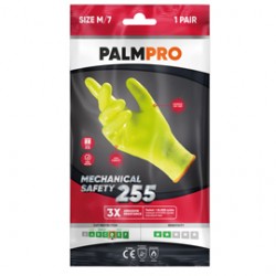 Guanti mechanical Safety Palmpro 255 - taglia M - giallo fluo - Icoguanti