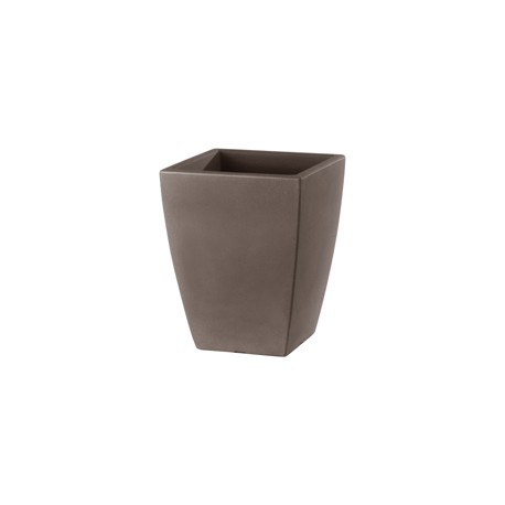Vaso Quadro Veneto - 56 L - PE - cappuccino - TeraPlast