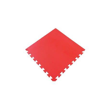 Mattonella EVA - 50 x 50 x 1 cm - rosso - CWR