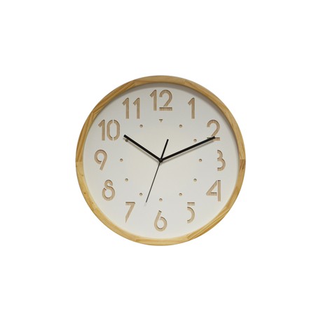 Orologio da parete Oslo - diametro 41 cm - legno/bianco - Cep