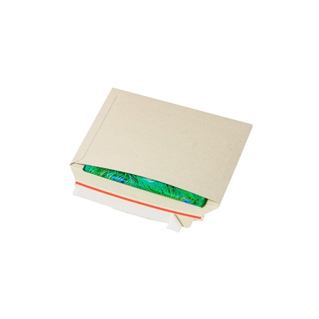 Busta Cart Grass - A4 - 32,4 x 22,4 x 2,5 cm - cartoncino teso - grigio - Bong Packaging - conf. 100 pezzi