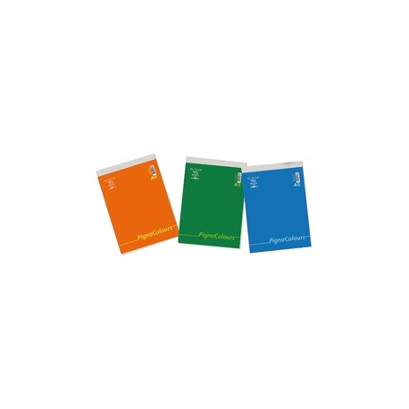 Blocco Colours - A5 - 150 x 210mm - 60 gr - 60 fogli - 5mm - Pigna