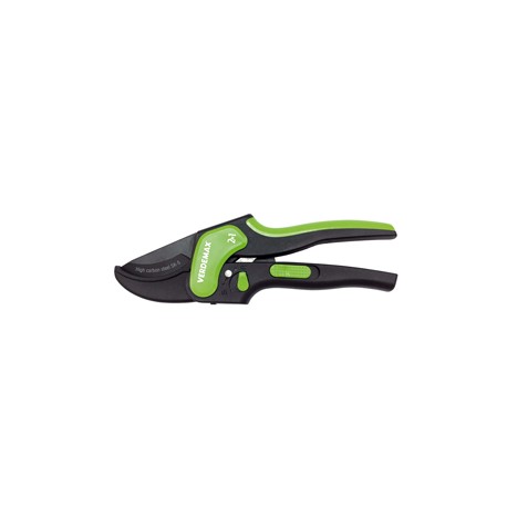 Forbice a doppia funzione - taglio singolo e cricchetto - 20,5 cm - Verdemax