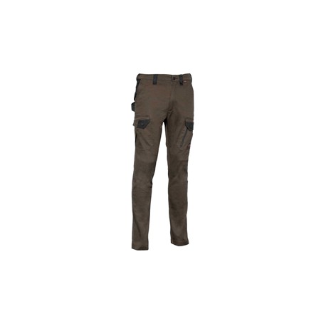 Pantalone Jember Super Strech - taglia 50 - fango/nero - Cofra