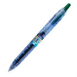 Roller gel a scatto B2P - punta 0,7 mm - verde - Pilot