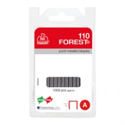 Punti metallici - 110 - 10 mm - metallo - Romeo Maestri - conf. 1008 punti
