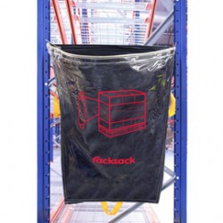 Sacco rifiuti Racksack Clear - per film estensibile - 160 L - Beaverswood