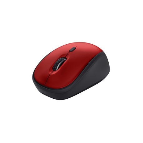 Mouse wireless Yvi+ - silenzioso - rosso - Trust