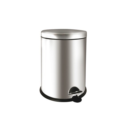 Pattumiera a pedale Bin Basic - 12 L - acciaio inox - Medial International