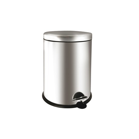 Pattumiera a pedale Bin Basic - 12 L - acciaio inox - Medial