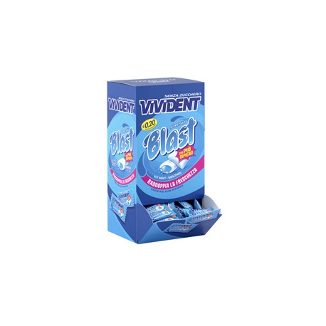 Chewing gum Vivident Fresh Blast - Perfetti - conf. 250 pezzi