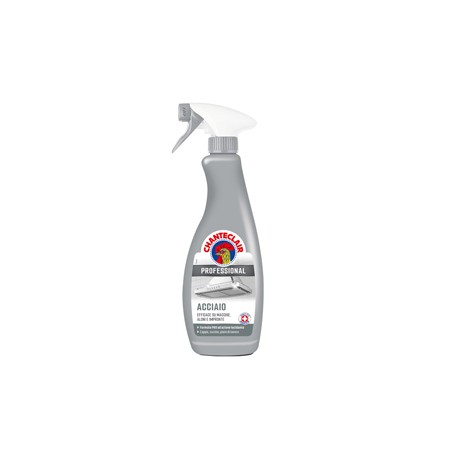 Detergente Professional acciaio brillante - in trigger - 700 ml - Chanteclair