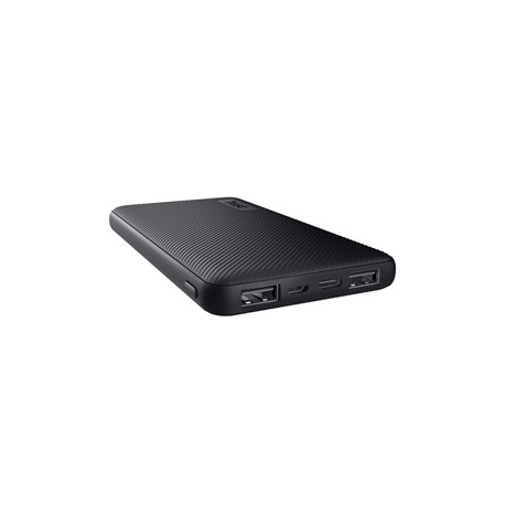 Powerbank Primo - ultrasottile - da 10.000 mAh - nero - Trust