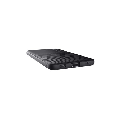 Powerbank Primo - ultrasottile - da 5.000 mAh - nero - Trust