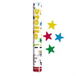 Sparacoriandoli Cannon - stelle assortite - gittata 8 mt - Big Party