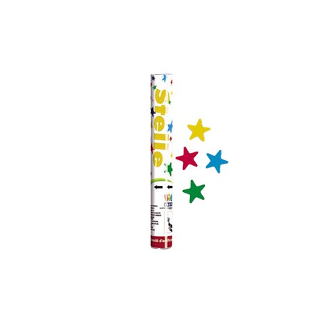 Sparacoriandoli Cannon - stelle assortite - gittata 8 mt - Big Party