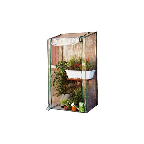 Serra Buganvillea - senza ripiani - 100 x 170/190 cm - PVC - verde/trasparente - Verdemax