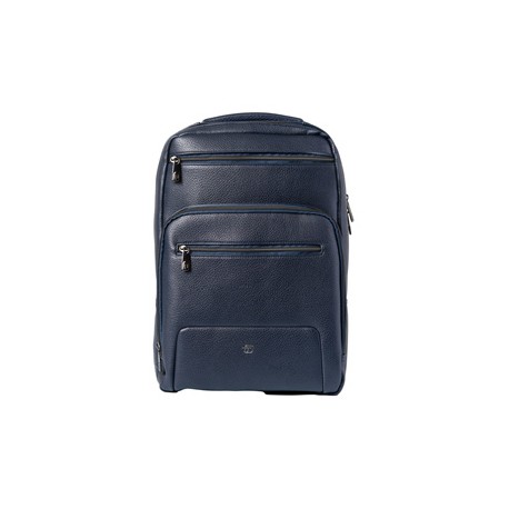 Zaino Gate Trended - 29 x 42 x 15 cm - ecopelle - blu - In Tempo