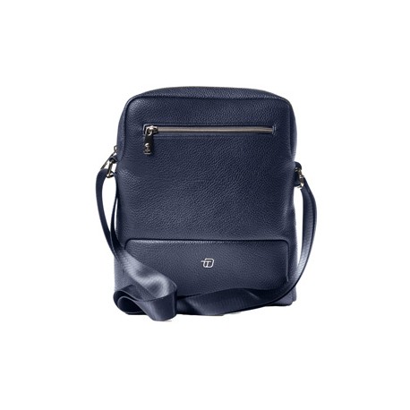 City bag medium Gate Trended - 25 x 30 x 6 cm - ecopelle - blu - In Tempo