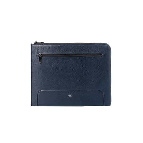 Office bag Gate Trended - 20 x 26 x 2 cm - ecopelle - blu - In Tempo