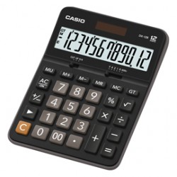 Calcolatrice da tavolo DX-12B - 12 cifre - nero - Casio