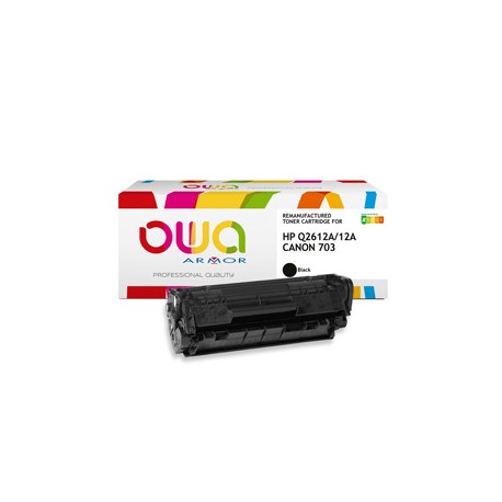 Armor - Toner Compatibile per Hp - Nero - Q2612A - 2.000 pag