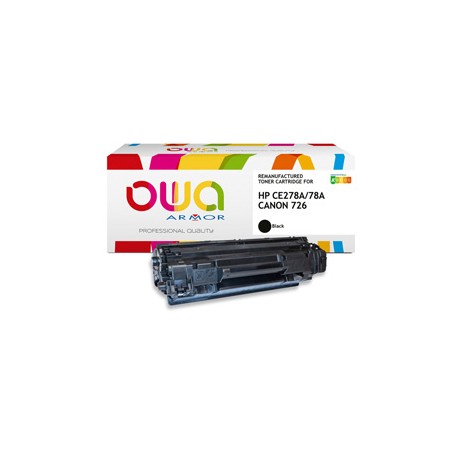 Armor - Toner Compatibile per Hp - Nero - CRG726 - 2.100 pag