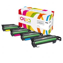 Armor - Toner Compatibile per HP Color LaserJet CP4025/4520/4525 - Magenta - CE263A - 6.000 pag