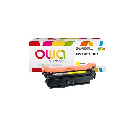 Armor - Toner Compatibile per Hp 507X - Giallo - CE402A - 6.000 pag