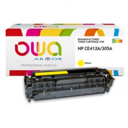 Armor - Toner Compatibile per Hp - Giallo - CE413A - 2.600 pag