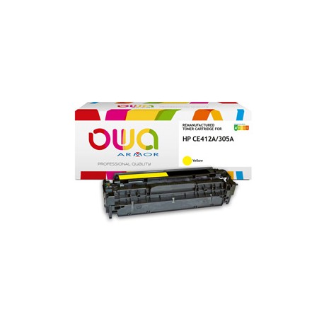 Armor - Toner Compatibile per Hp - Giallo - CE413A - 2.600 pag