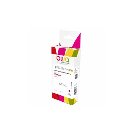 Armor - Cartuccia ink Compatibile  per Canon CLI-571XL - Magenta - K20707OW - 11 ml