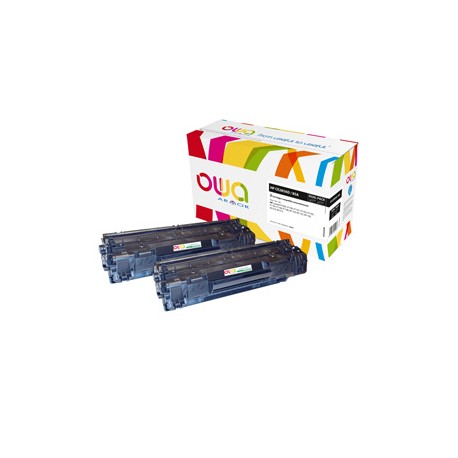 Armor - Conf. 2 Toner Compatibile  per HP 85A - Nero - K35354OW - 1.600 pag cad