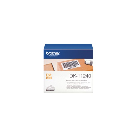 Brother - Rotolo 600 Etichette 102 x 51 mm - Nero/Bianco - DK-11240